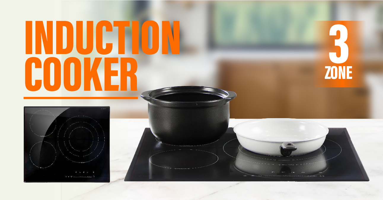 3 Burner Induction Cooker