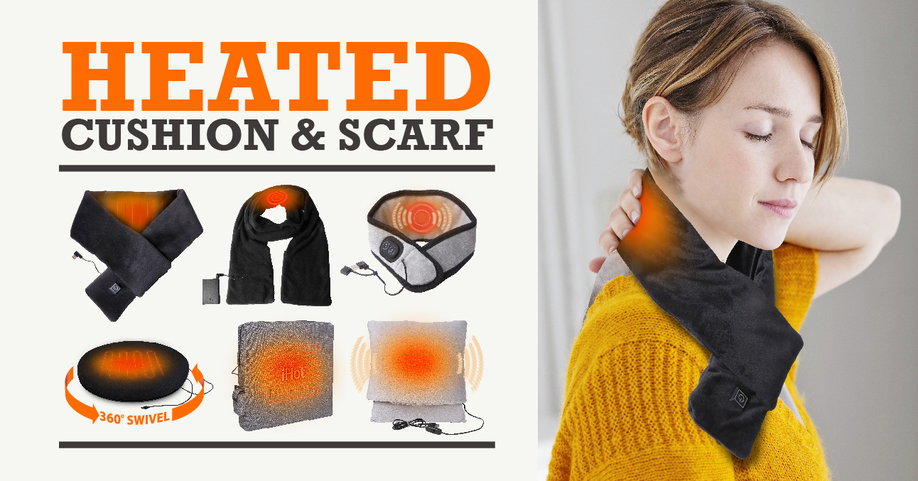 Heated Cushion & Scarf